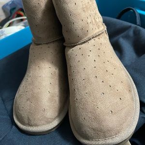 Warm slipper boots